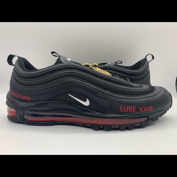 Nike | Shoes | Lil Nas X X Mschf Air Max 97 Satan Shoe Size | Poshmark